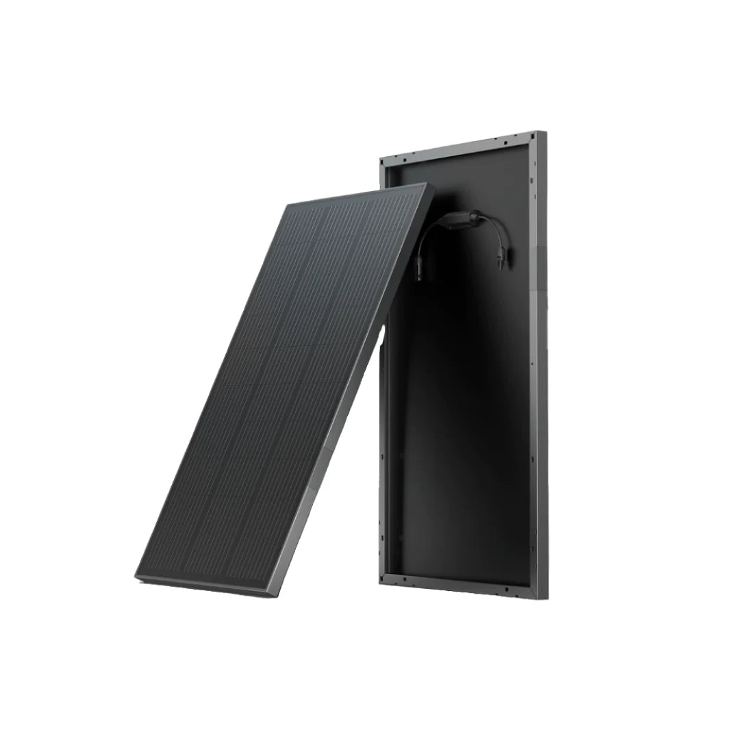 EcoFlow 100W Rigid Solar Panel *2 + Rigid Solar Panel Mounting Feet *2