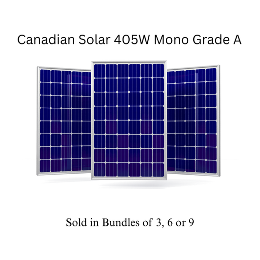 Canadian Solar 405W Mono Grade A Bundle
