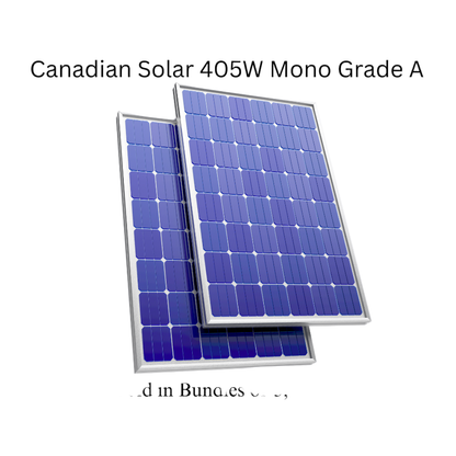Canadian Solar 405W Mono Grade A Bundle