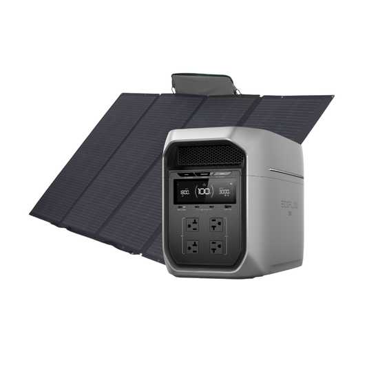 Ecoflow DELTA 3 Max Plus+400w solar panel